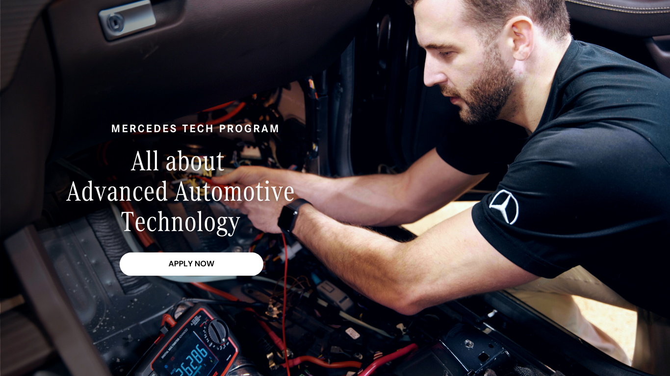 Tech fixing an engine